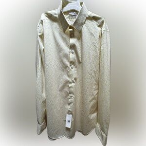 Calvin Klein Steel+,  Slim Fit , Wrinkle Free Dress Shirt